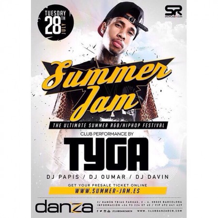 DJ TYGA EN DANZA CLUB BARCELONA